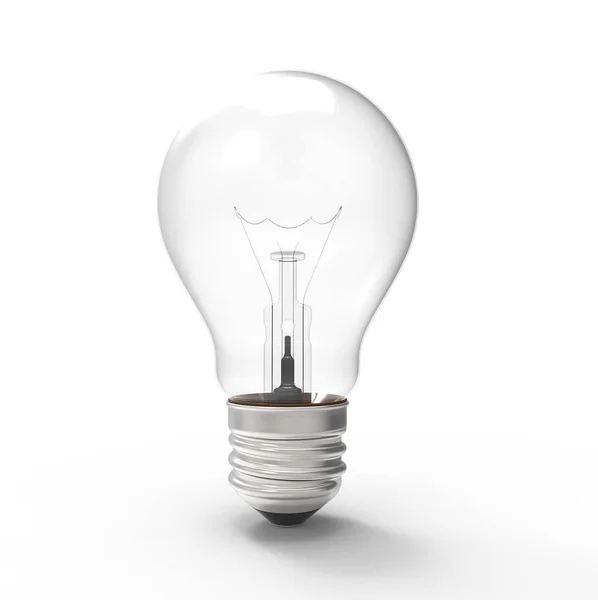 Closeup View Light Bulb Minimalistic Image — Stock Photo, Image