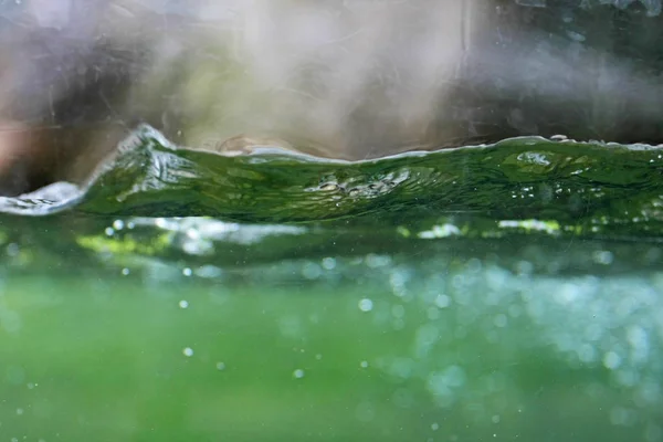 Nahaufnahme Des Verschwommenen Wasserhintergrunds — Stockfoto