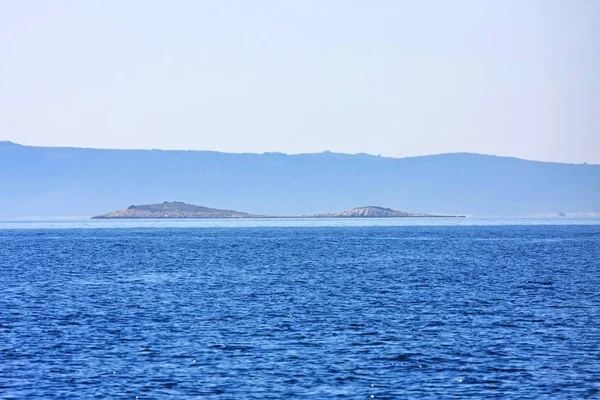 Pintoresca Toma Hermoso Mar Azul Día Soleado — Foto de Stock