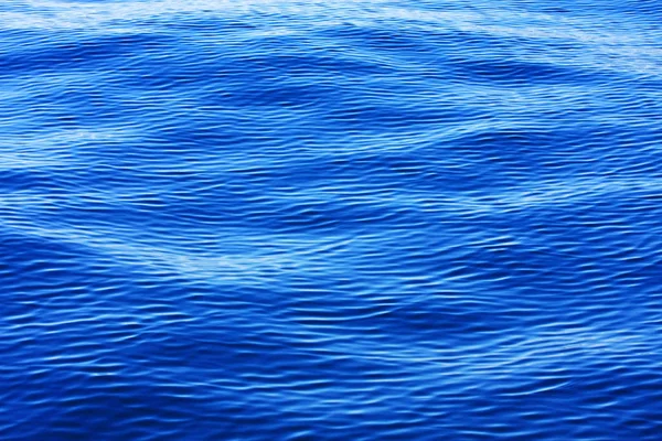 Plan Panoramique Belle Surface Bleue Mer Par Une Journée Ensoleillée — Photo