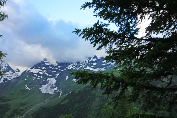 Scenic Shot Van Prachtige Bergen Landschap Voor Achtergrond — Stockfoto