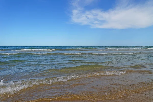 Plano Escénico Hermoso Mar Azul —  Fotos de Stock