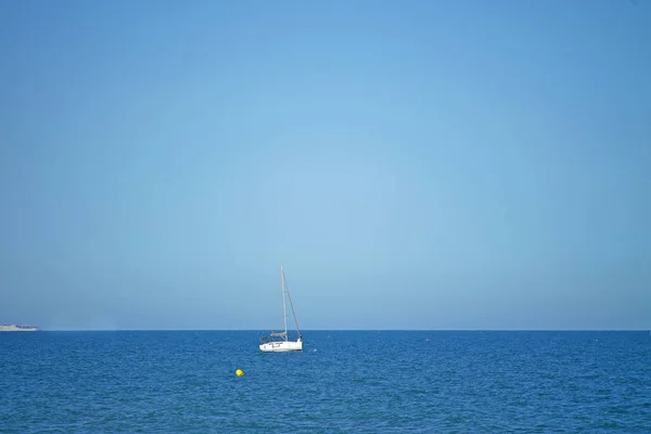 Plan Panoramique Belle Mer Bleue — Photo