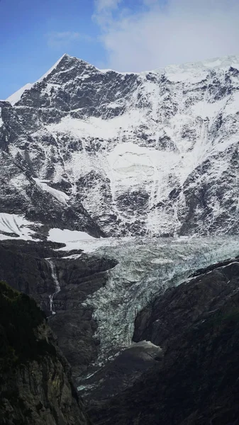 Szenische Aufnahme Der Wunderschönen Berglandschaft Als Hintergrund — Stockfoto