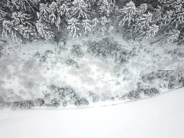 Lugn Bild Vackra Snöiga Berg — Stockfoto