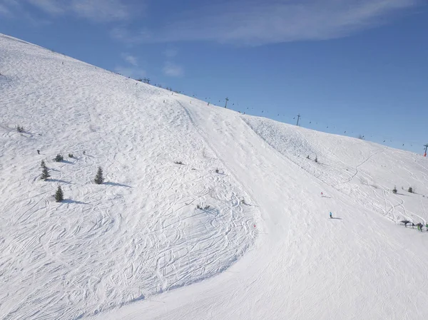 美丽的雪山的宁静镜头 — 图库照片