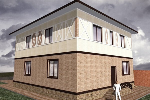 House Cottage Villa is a classic traditional style