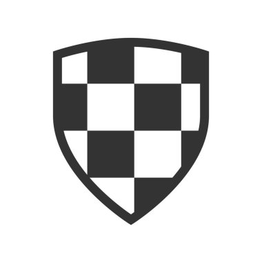 Güvenlik Royal Shield Güvenlik Duvarı Güçlü Koruma İllüstrasyon