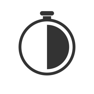 Kronometre Spor Hız Ölçümü Geri Sayım Sayıcı İllüstrasyon