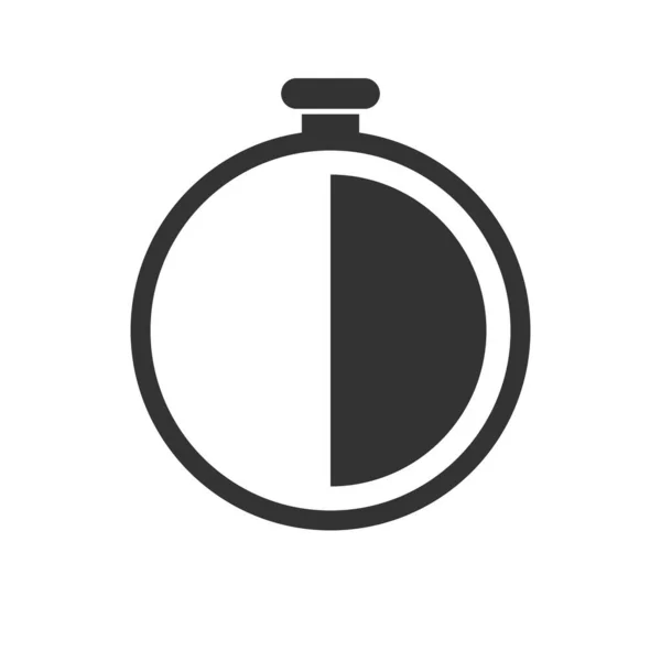 Stopwatch Sport Snelheidsmeting Countdown Timer Illustratie — Stockvector
