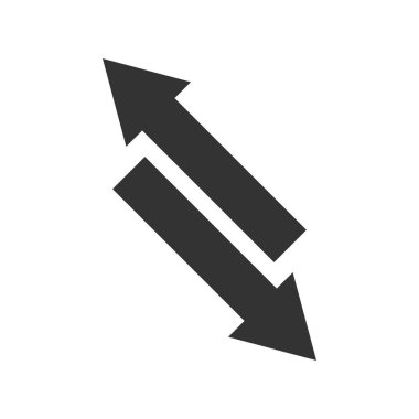 Siyah Oklar Simge Yolculuk Seçimi Rehberlik Vektör İzole Navigasyon Karar İllüstrasyon