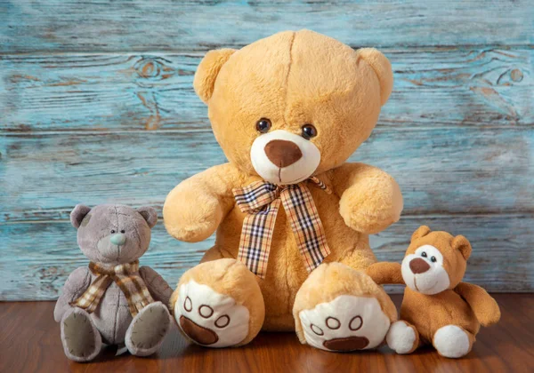 Ведмедик Тедді Подарунок — стокове фото