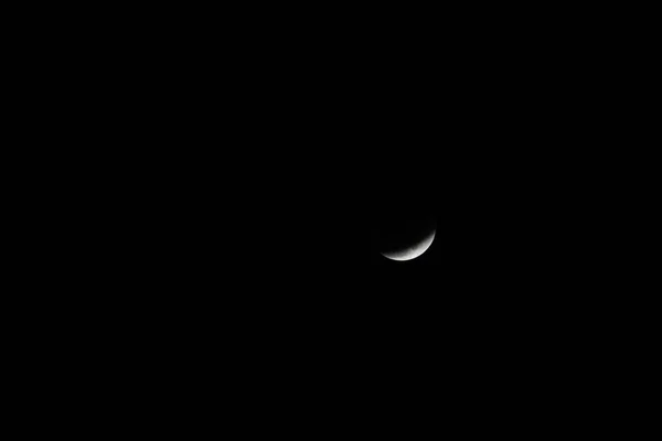 Luna dopo la luna nuova — Foto Stock