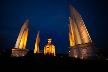 Tayland Demokrasi Anıtı, Bangkok, Tayland, 20 Temmuz 2020
