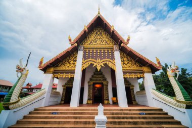 Tayland 'ın kuzeyindeki Budist Kilisesi 