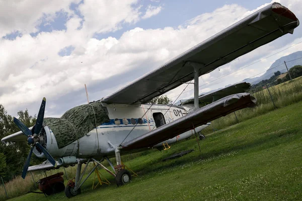 Old Military Plane Museum — Stock Photo, Image