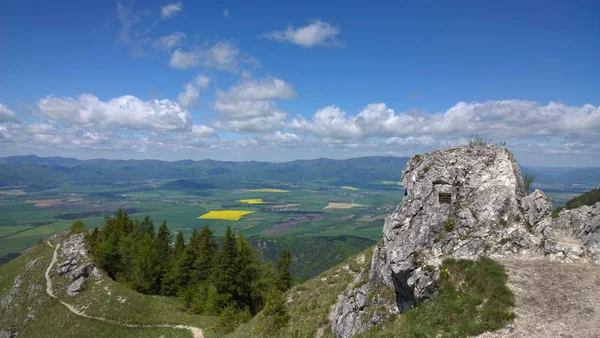 Ostra Pico Las Montañas Velka Fatra Países Bajos —  Fotos de Stock