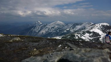 manzara güzel kış dağlar 