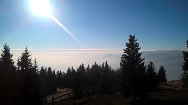 dağlarda güzel sonbahar  