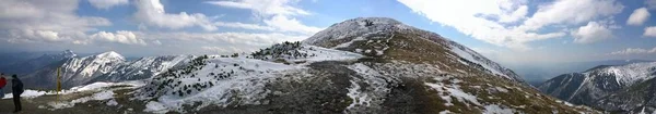 Hermoso Invierno Montañas Paisaje — Foto de Stock