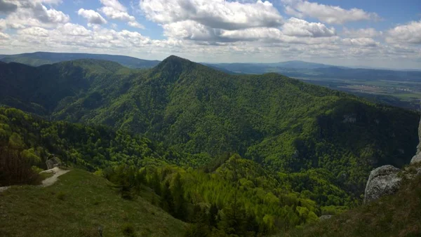 Lindas Montanhas Verão Paisagem — Fotografia de Stock