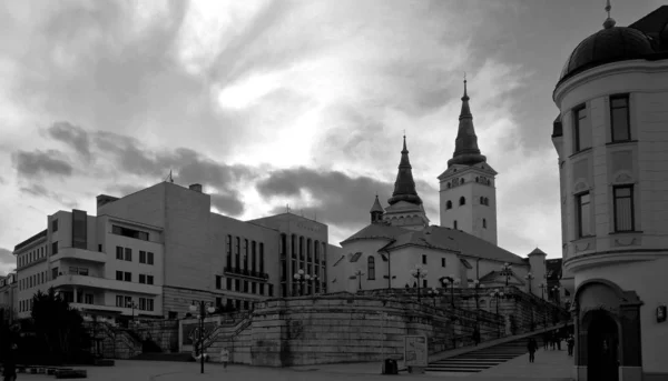 Centro Zilina Slovacchia — Foto Stock