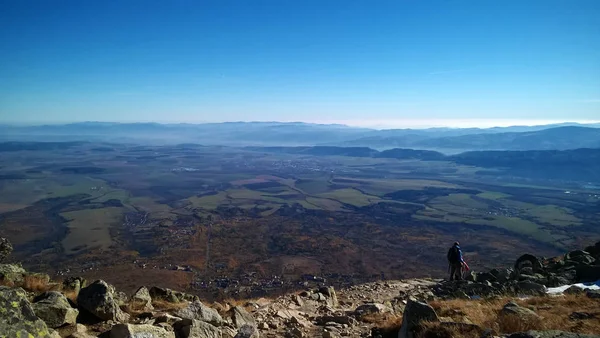 Bela Paisagem Montanha Pedra Durante Dia — Fotografia de Stock