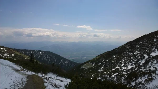 Hermoso Invierno Montañas Paisaje —  Fotos de Stock