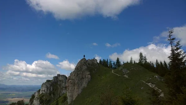 Ostra Pico Las Montañas Velka Fatra Países Bajos —  Fotos de Stock