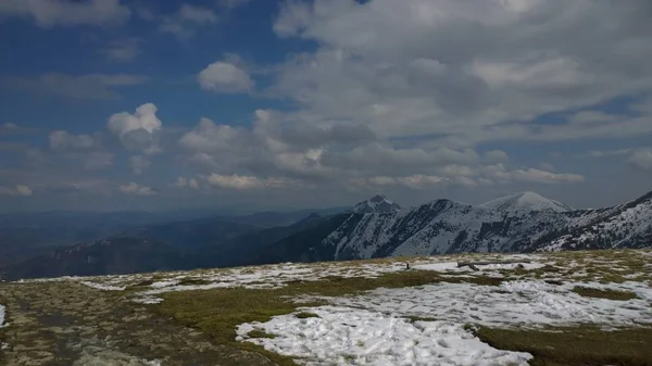 Mooie Winter Bergen Landschap — Stockfoto