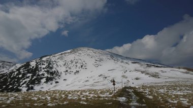 manzara güzel kış dağlar 