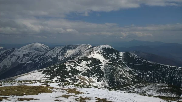 manzara güzel kış dağlar 