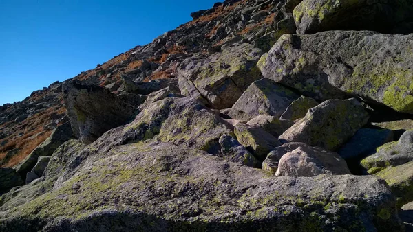 Slavkovsky Stit Pico Altas Montanhas Tatras Eslováquia — Fotografia de Stock