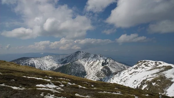 Góry Piękny Zimowy Krajobraz — Zdjęcie stockowe