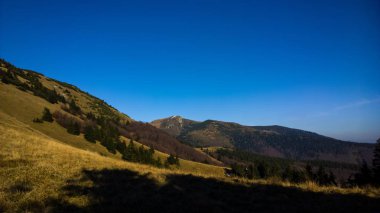 Slovakya 'daki güzel dağ manzarası