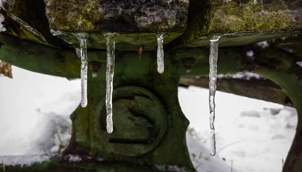 Sneeuwachtige Natuur Het Winterseizoen — Stockfoto