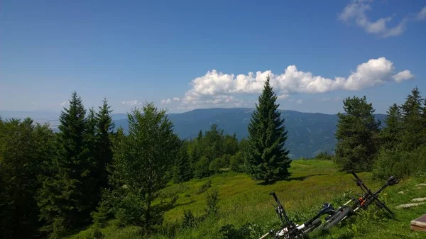 Gündüzleri Güzel Dağ Manzarası — Stok fotoğraf