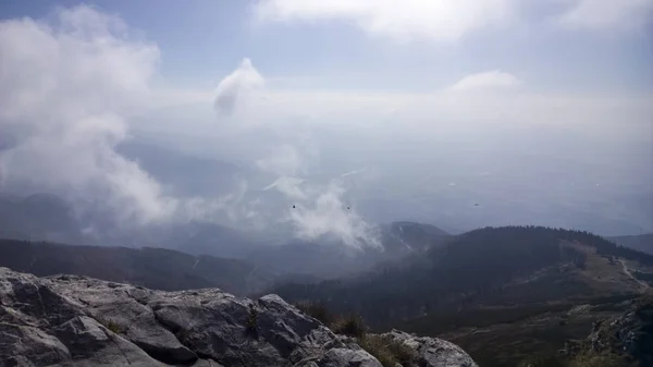 Wunderschönes Sommer Bergpanorama — Stockfoto