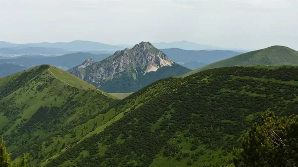 Vista Aérea Hermosas Montañas —  Fotos de Stock