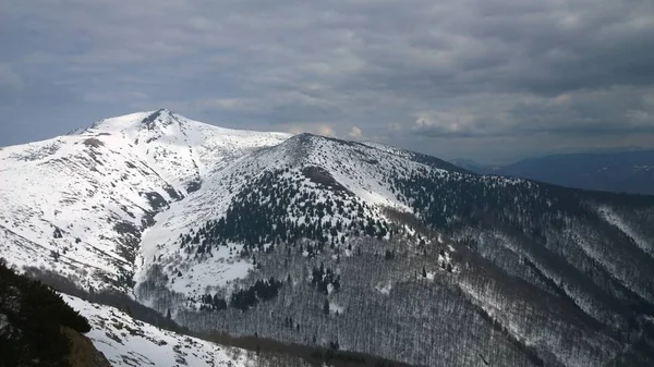 Mooie Winter Bergen Landschap — Stockfoto