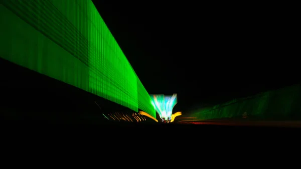 Абстрактный Зеленый Темный Фон — стоковое фото