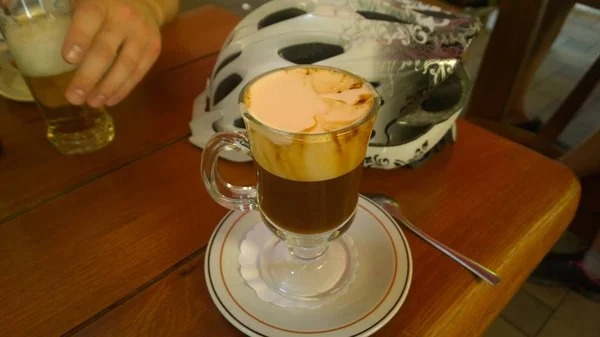 Taza Café Con Helado — Foto de Stock