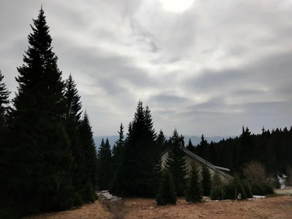 Vista Dalle Colline Slovacchia — Foto Stock