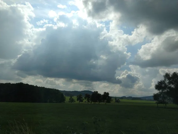 Beautiful Green Nature Landscape — Stock Photo, Image