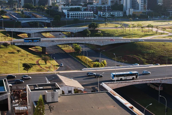 Brail Marzo 2017 Vista Urbana Ciudad Brasil Día Verano — Foto de Stock