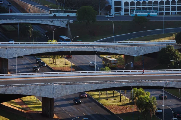 Brail Marzo 2017 Vista Urbana Ciudad Brasil Día Verano — Foto de Stock