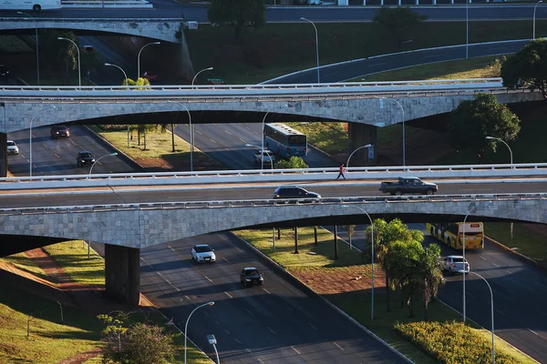 Brail Marzo 2017 Vista Urbana Ciudad Brasil Día Verano — Foto de Stock