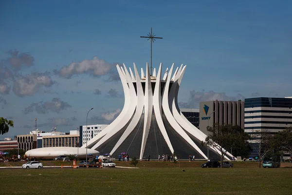 Brasil Catedral Marzo 2017 Vista Urbana Catedral Brasil —  Fotos de Stock