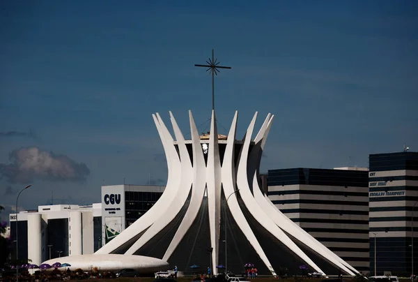 Brasil Catedral Marzo 2017 Vista Urbana Catedral Brasil —  Fotos de Stock