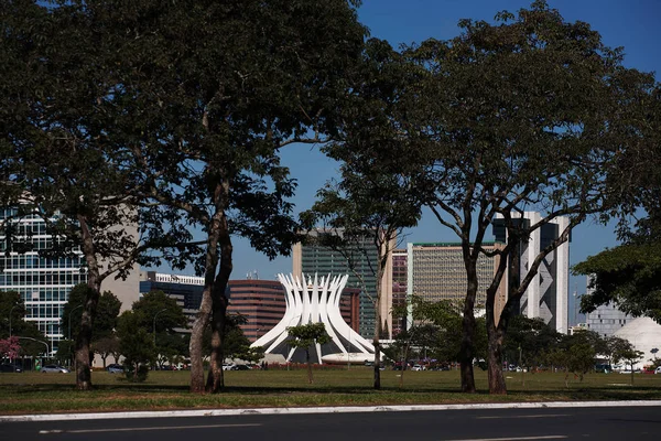 Brasil Catedral Marzo 2017 Vista Urbana Catedral Brasil —  Fotos de Stock